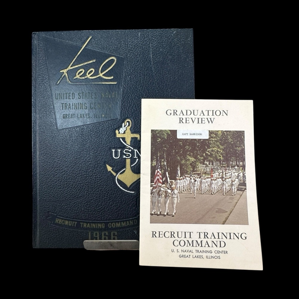 Keel Naval Training Center Recruit Training Command Great Lakes IL 1966 Comp 740